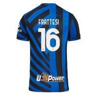 Maglia Calcio Inter Milan Davide Frattesi #16 Prima Divisa 2024-25 Manica Corta